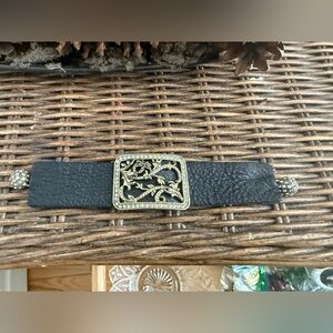 Lucky Brand Black and Gold Bracelet